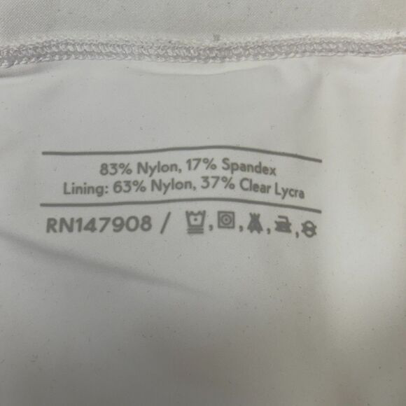 Outdoor Voices Women Golf Tennis Active Skort Skirt Size Large White C026 -16 - Picture 10 of 16